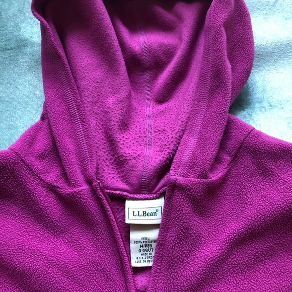 LL Bean Fleece Jacket - Picture 2 of 4